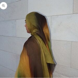 Modal hijab in Olive Dusk
